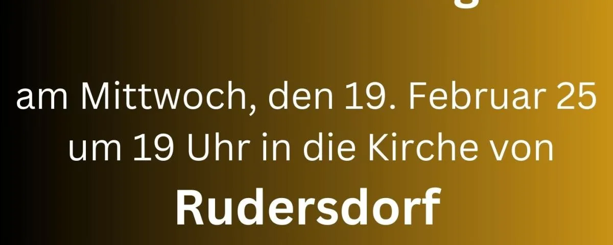 Pol. Abendgebet Rudersdorf