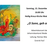 2024-12-15 Adventskonzert Plakat  Christin Drexel