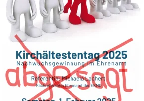 Flyer Kirchenältestentag abgesagt