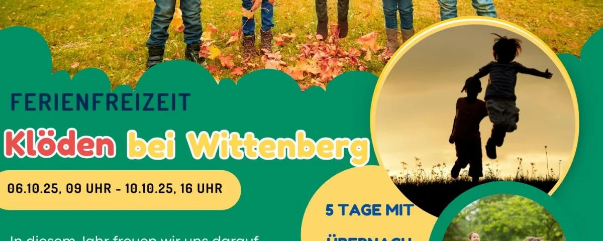 Einseitiger Flyer Herbstfreizeit