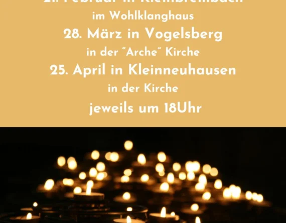 Flyer Politisches Abendgebet