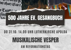 Musikalische Vesper Reformationstga