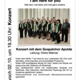 gospelplak  KG Apolda