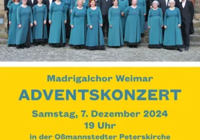 2024 Adventskonzert Madrigalchor Weimar | Foto: Christin Drexel