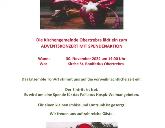 Adventskonzert Obertrebra